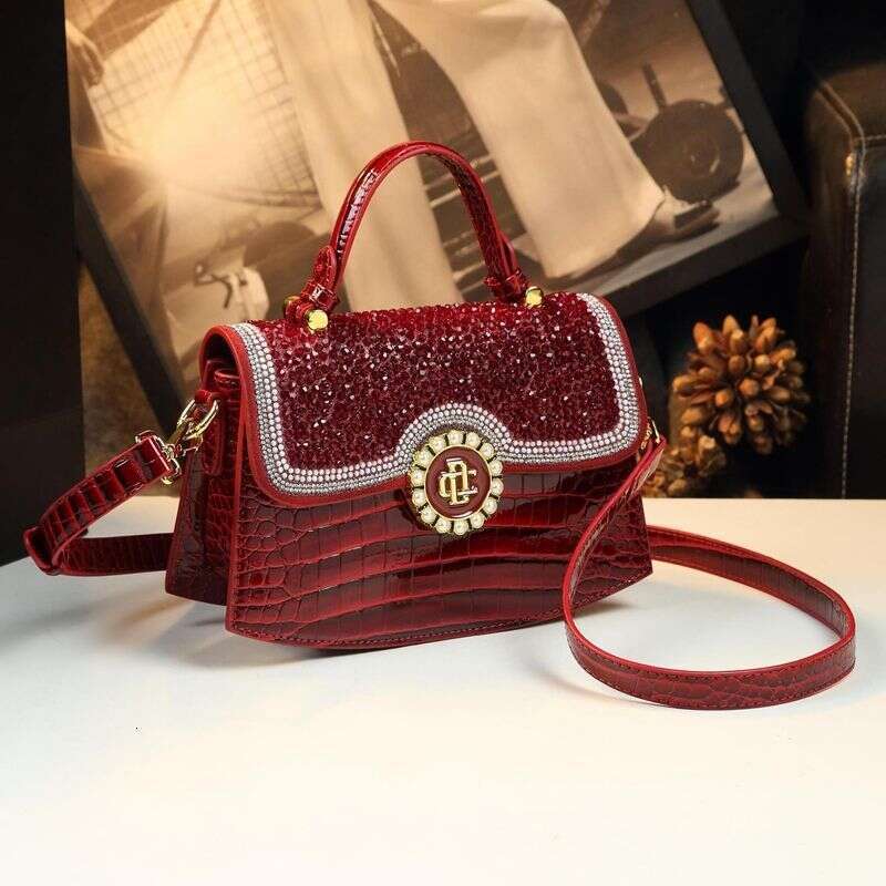 Luxury bag High end Handbag Trendy New Style Textured Luxurious Genuine Leather Single Shoulder Crossbody Bag Women s Light
