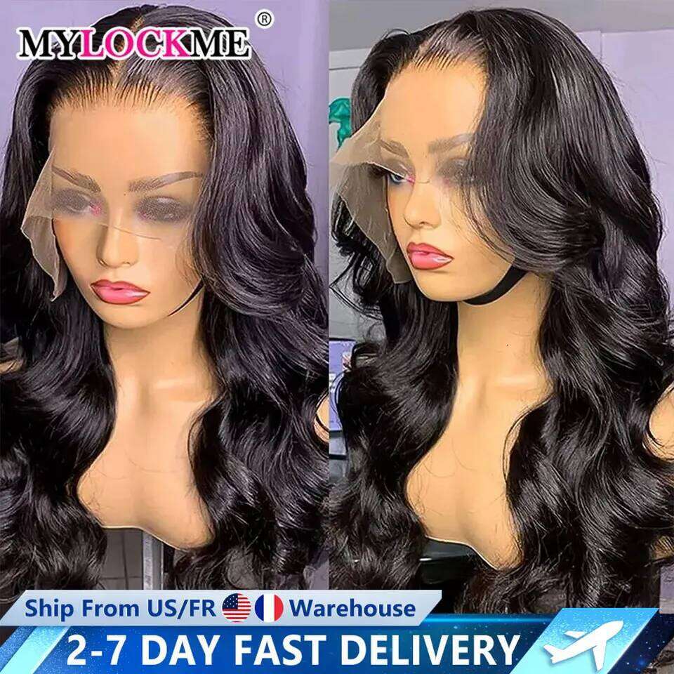 34 32 30In Body Wave Frontal Wigs 13X4 13X6 Transparent Lace Front For Women 6X4 5X5 Glueless Wig Human Hair Xiusiyuan2510