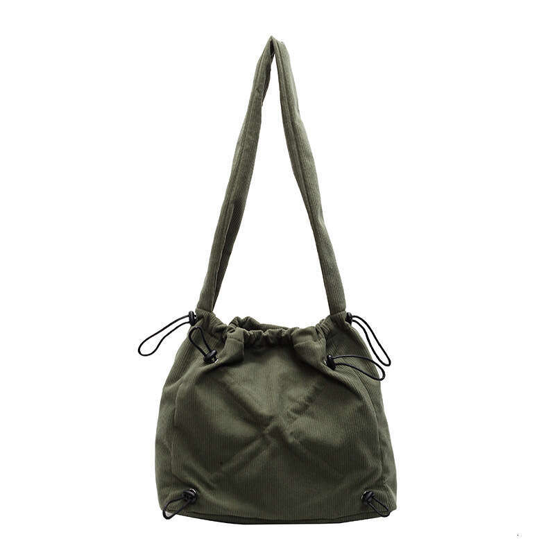 designer bag Luxury bag Fashion Casual Corduroy Large Capacity Single Shoulder Women's New Versatile Crossbody Bucket Underarm Tote Bag