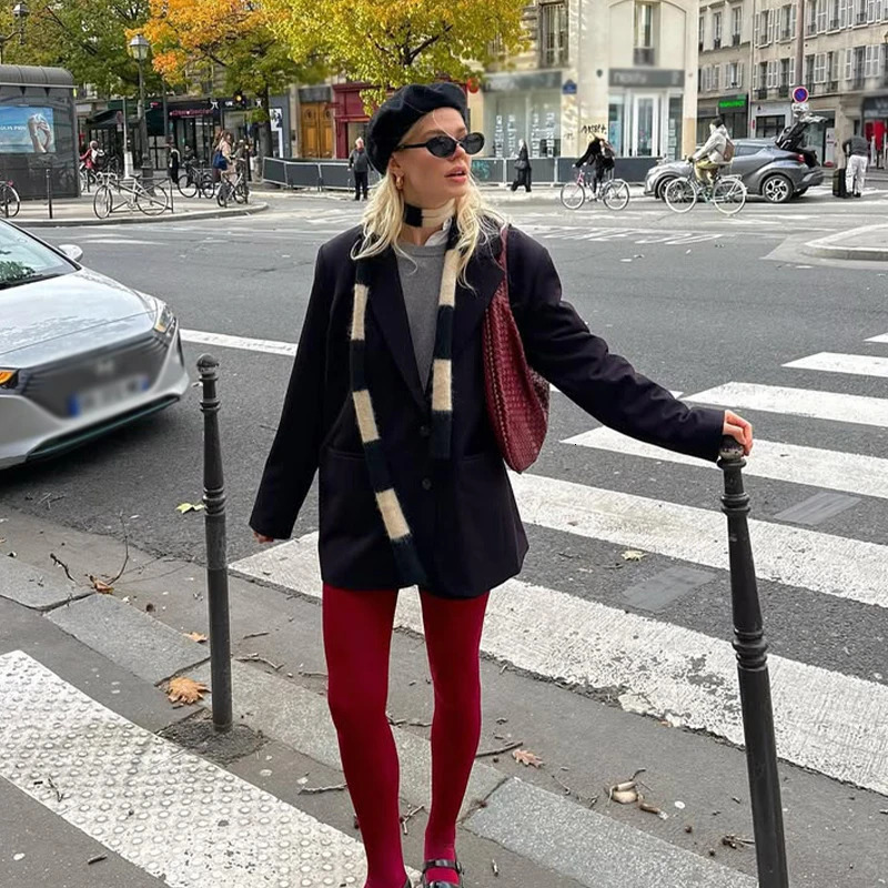 Spicy Girl Dopamine Scarf Y2k Striped Scarf Collocation Clothing Accessories Rainbow Color Long N Scarves Korean Style 250929