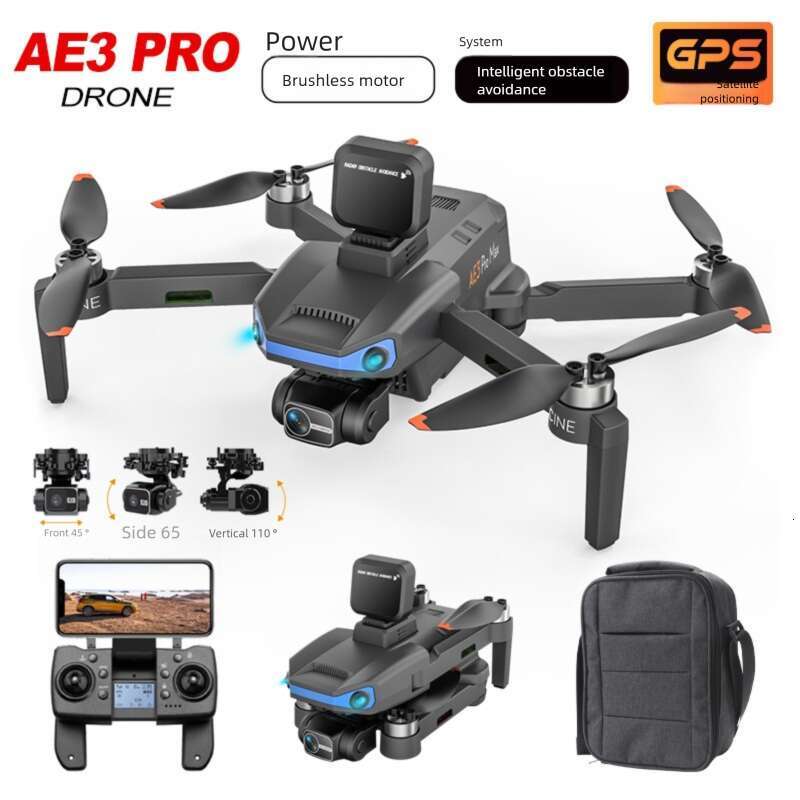 AE Long Endurance Brushless GPS Axis Gimbal Obstacle Avoidance Drone HD Aerial Photography Remote Control Airplane