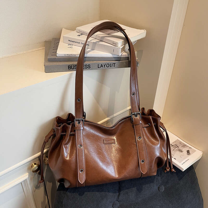 designer bag Luxury bag New Women's Underarm for Oily Skin, Single Shoulder Crossbody Bag, Simple Fashion Versatile Large Capacity Tote Bag