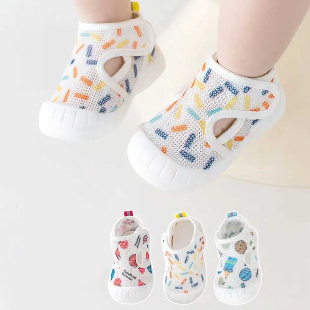 Walking Shoe Breathable Baby Sandals Air Mesh Comfortable First Walkers Flexible Soft Sole Infant Shoes UnisexJ250930