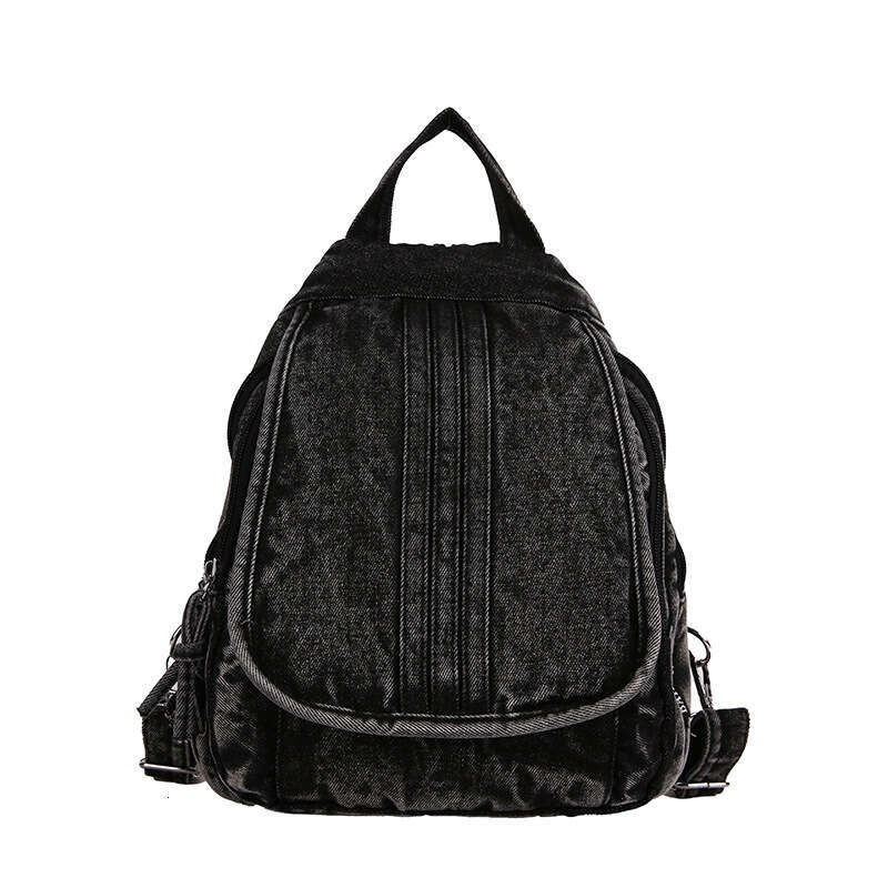 designer bag Luxury bag New Washed Vintage Denim American Style Daily Commute Women's Multifunctional Small Backpack