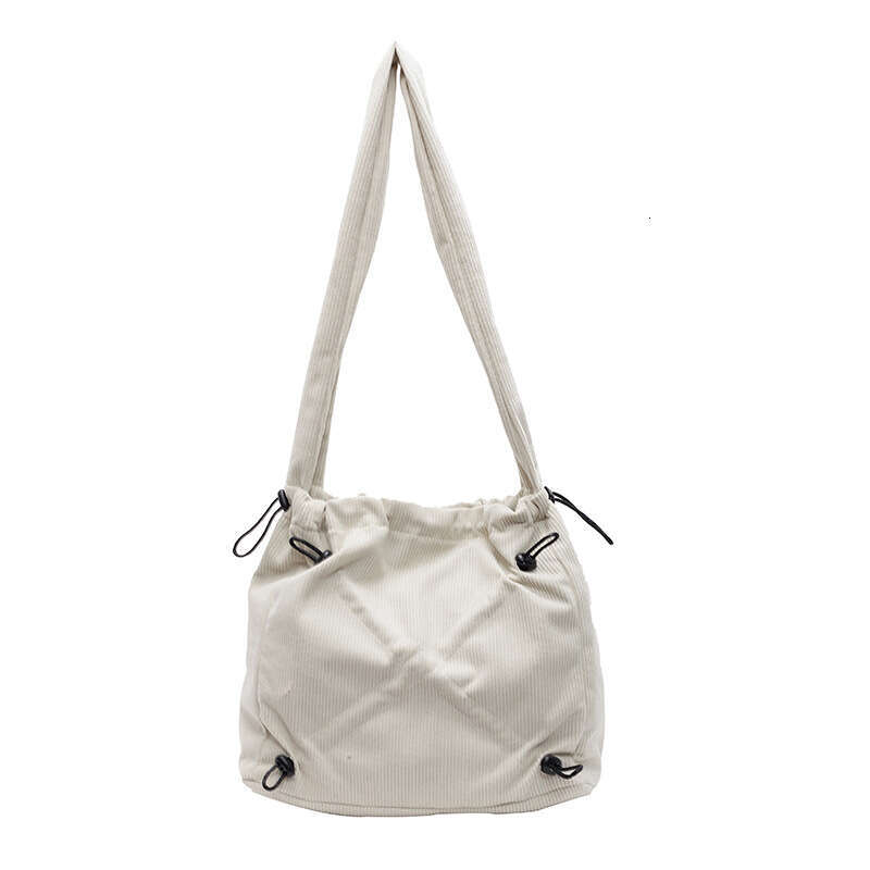 designer bag Luxury bag Fashion Casual Corduroy Large Capacity Single Shoulder Women's New Versatile Crossbody Bucket Underarm Tote Bag
