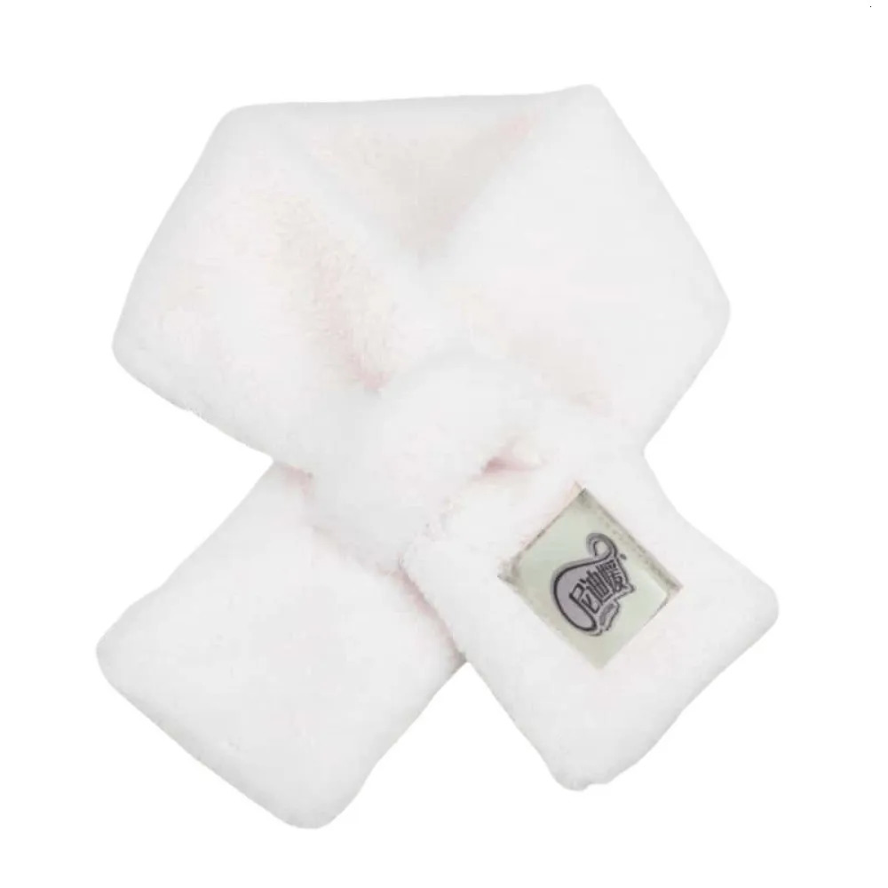 Thicken Warm Faux Fur Winter Scarf Soft Plush Solid Color Neck Protector Windproof Coldproof Neck Collar Warmer for Women 250929
