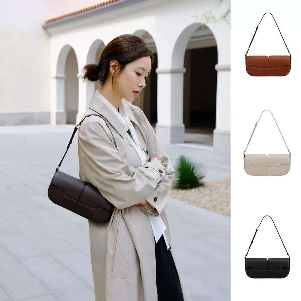 designer bag Luxury bag Hot-Selling Women's Light Luxury Baguette Osmo Niche Designer Style Smooth Leather Handbag Shoulder Crossbody Bag