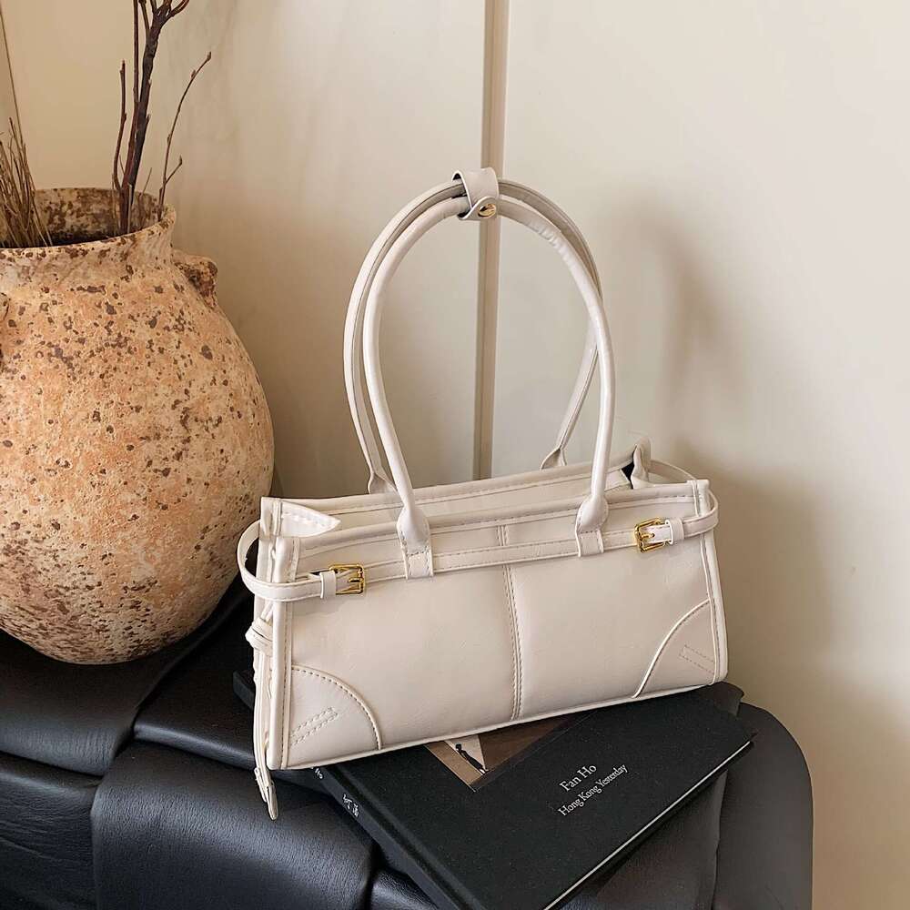 designer bag Luxury bag Large Capacity New Luxury Niche High-End Underarm Tote Single Shoulder Crossbody Oil Wax Leather Bag