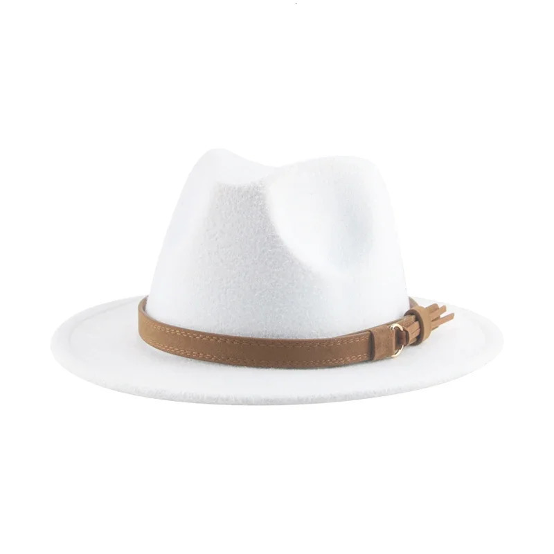 Hats for Women Fedoras Girls Hat Boys Hat Felted Kids Baby Caps Small 52cm 54cm Belt Wedding Cute Kid Fedoras Sombreros De Mujer 250930