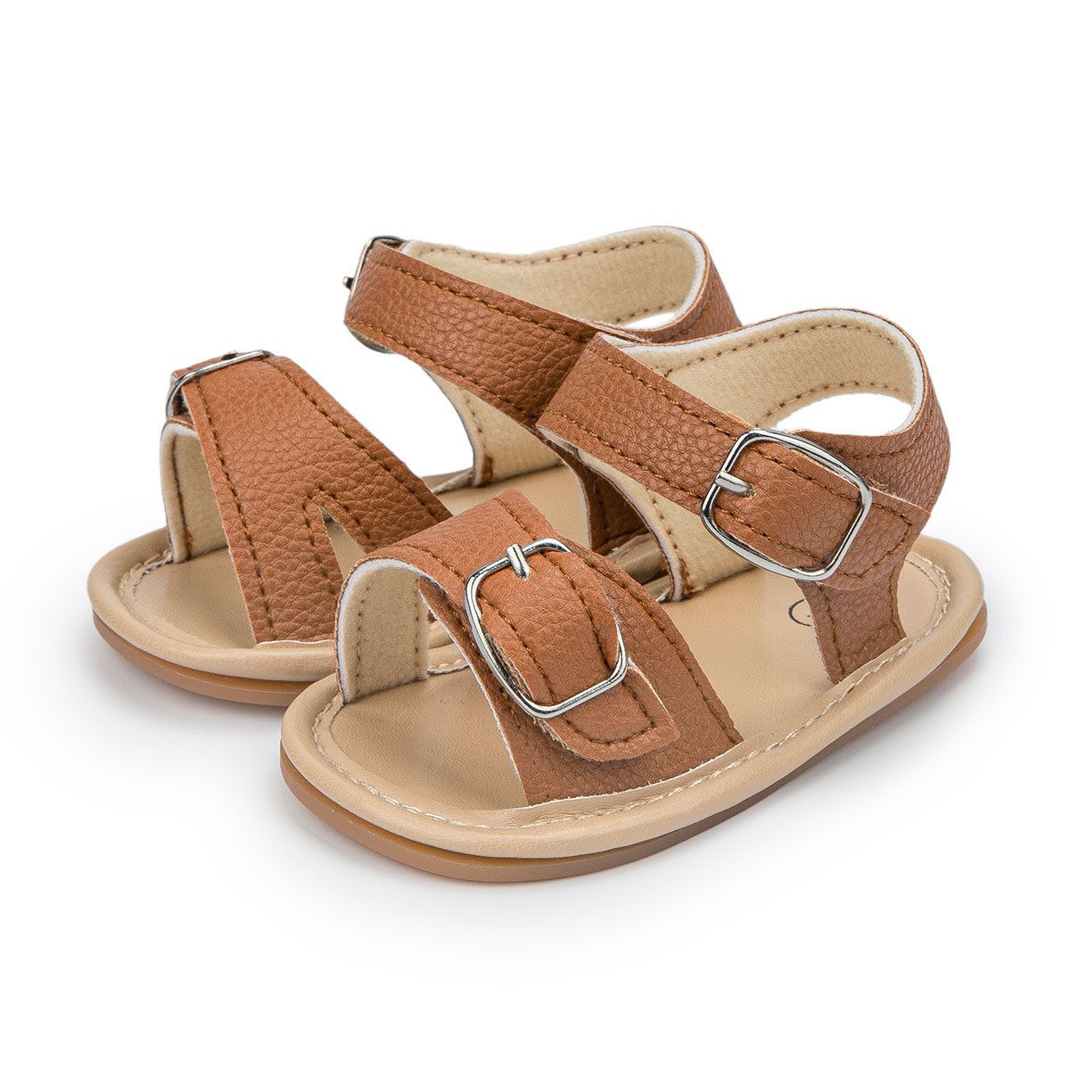 Summer Boys Girls Baby Beach Sandals Shoes Little Kidszworld Kids Toddler Sandals Rubber Bottom Anti-slip 0-18M K0720