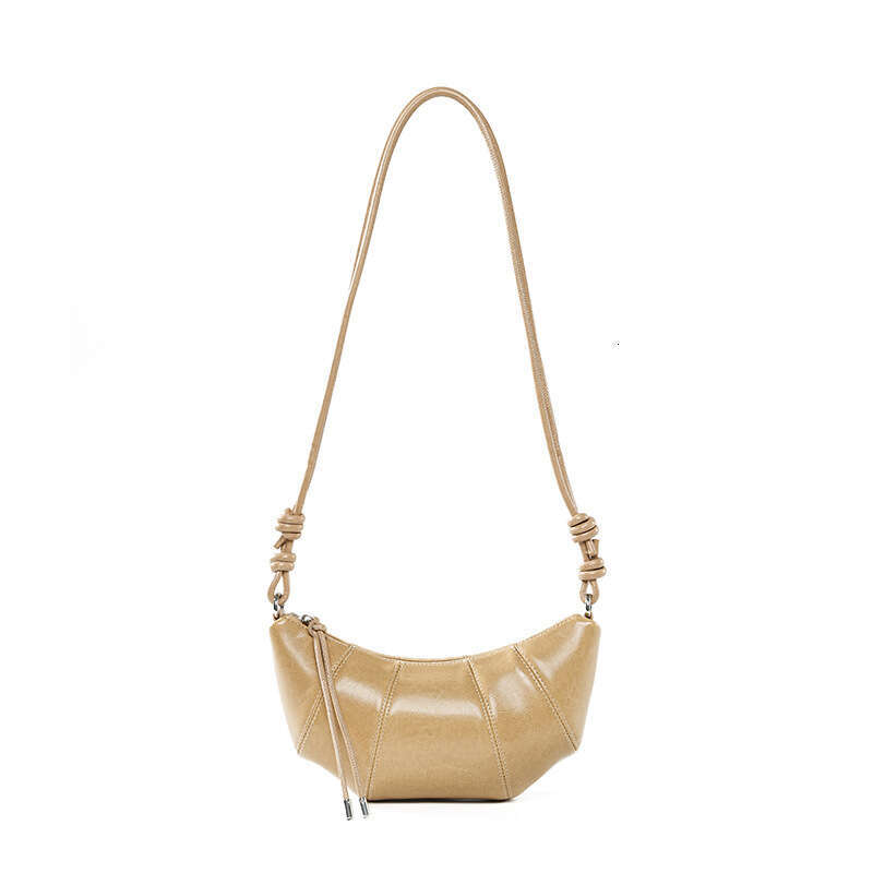 designer bag Luxury bag Croissant Versatile New White Lightweight Commuter Small Women's High-end Crossbody Bag
