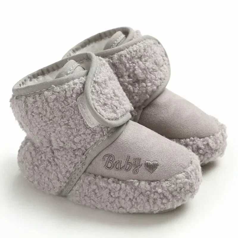 Warm Infant Toddler Crib Snow Boots Soft Comfortable Infant Girls Boys AntiSlip Socks Slipper Newborn Baby ShoesJ250930