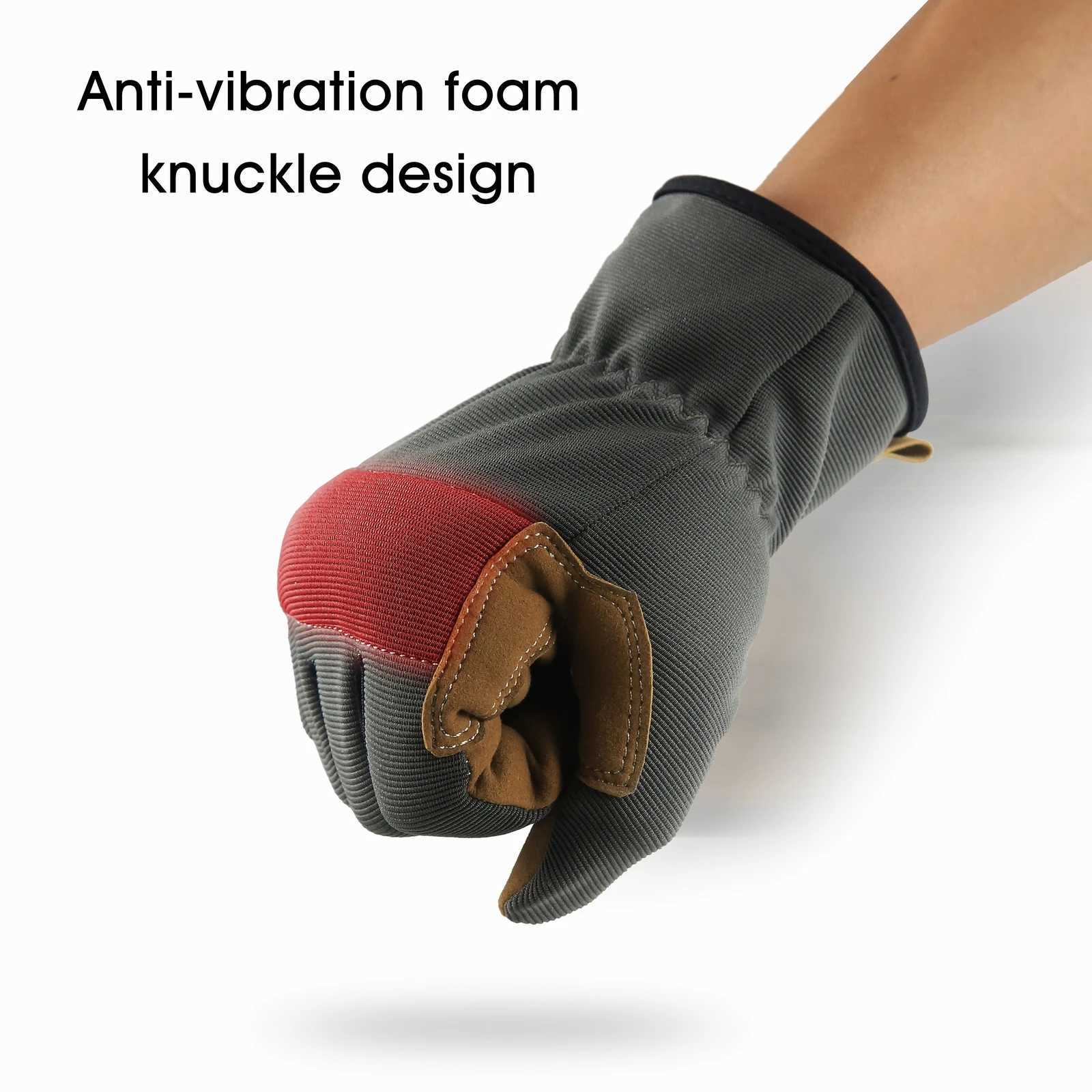 1Pair Touchscreen Utility work Gloves for Men women UltraSoft Lightweight and Fitting Gloves comfortable Multipurpose Z250925