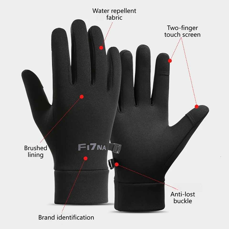 NOFOXO Windproof Warm Winter Waterproof Touchscreen Gloves Thermal Riding Warm Gloves Cold Weather Cycling Motorcycle Ski Gloves Z250925