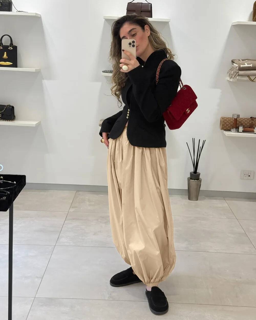 Fashion Hip-hop Casual Harem Spring and Summer Women Street Dance Personal Y2k Balloon Puffy Sensory Cotton Elastic Pants dongdumaoyi
