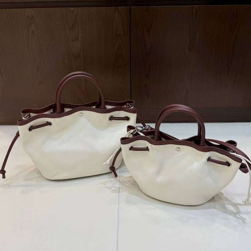 MENDY Ladies Soft Leather Bucket Bag Designer Crossbody & Handbag For Women 2025 Small Hand Bags Suotong2510 Mdng