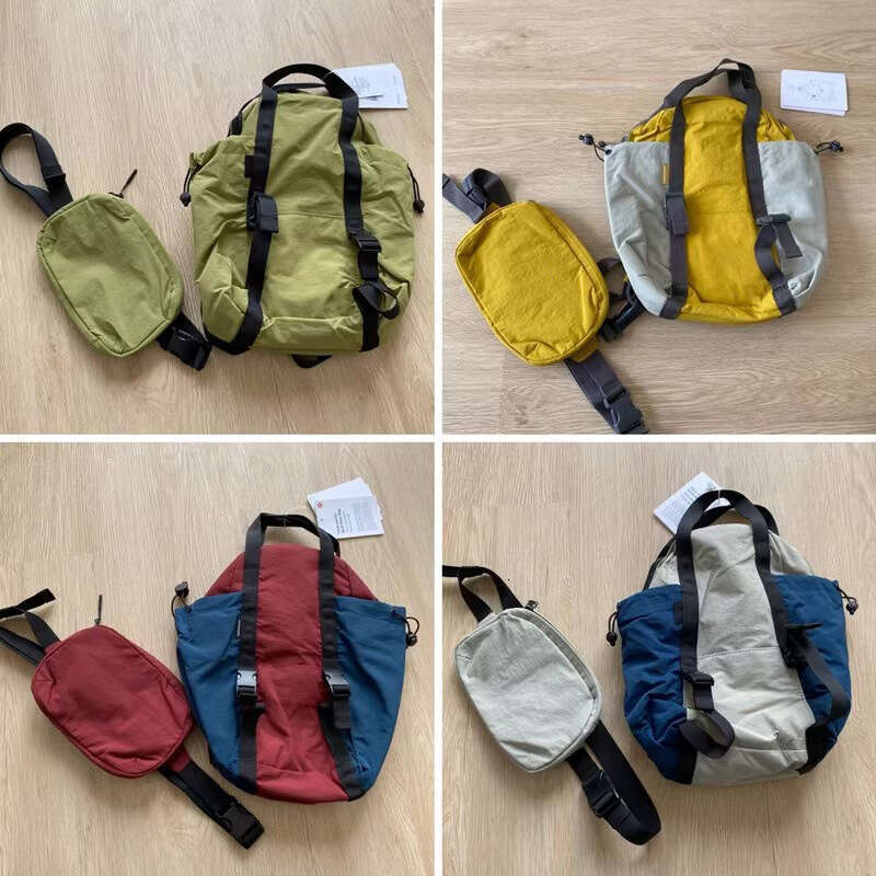 designer bag Luxury bag Sports Fitness Mother Multifunctional Outdoor Backpack Crossbody Chest Three-in-One Shoulder Bag