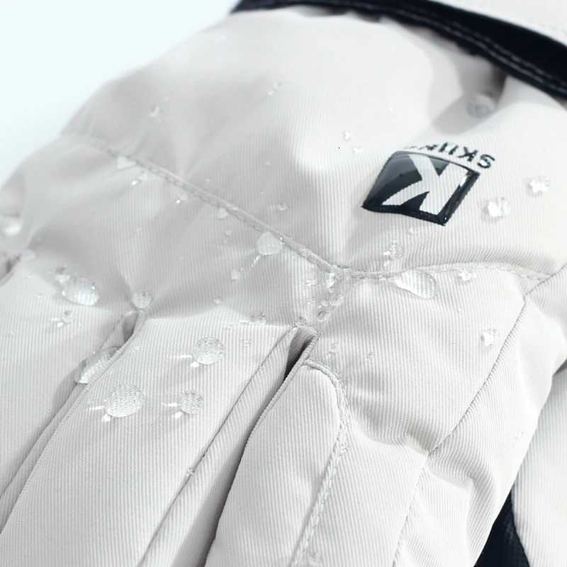 Professional ski glove inner lining for women and men single and double boards winter thick padding waterproof warm protec Z250925