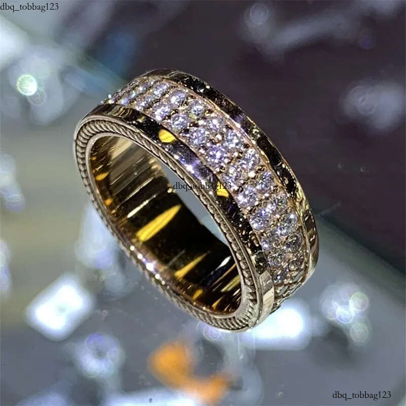 Choucong Brand Jewelry Wedding Rings Sterling Sier Gold Fill Pave White Sapphire CZ Dia Party Circle Women Engagement Band Ring for Lover Gift