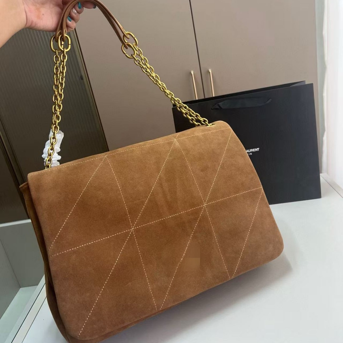 2025 new women's handbag wallet designer bag high-end small square bag luxury bag women's shoulder bag women's crossbody bag