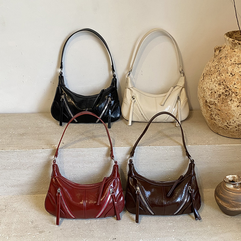 2025 new popular women's casual simple shoulder bag, niche fashion elegant daily work commuting versatile and durable multifunctional handbag