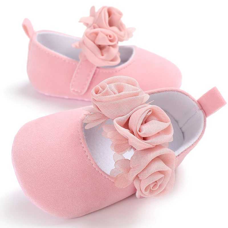 Baby Princess Shoes Flower Princess Walking Shoes Soft Soled Shoes Baby ShoesJ250930