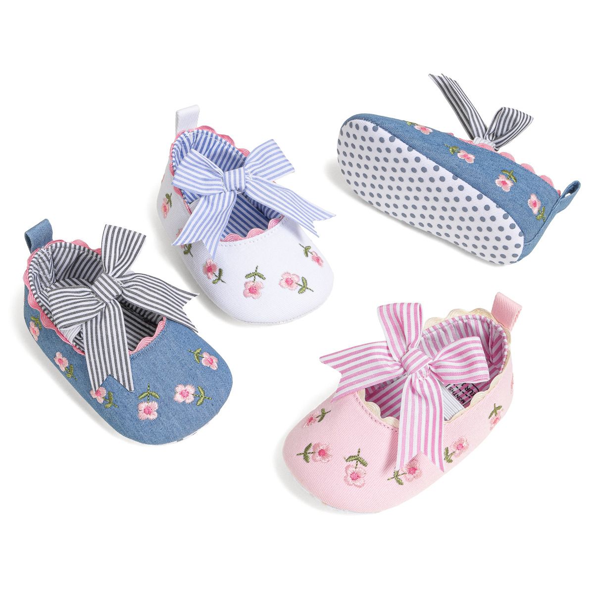 Baby Shoes Princess Fashion Sneakers Infant Toddler Kidszworld Soft sole Anti Slip First Walkers 0-18 Months Pre-walker Shoes K0722