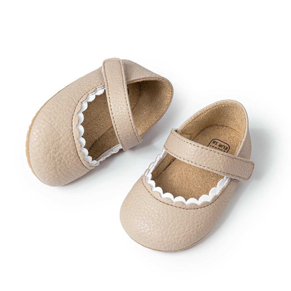 KIDSUN Baby Girls Shoes Multicolour Princess Toddlers Shoes Soft Soled NonSlip Crib Shoes First Walkers 018MJ250930