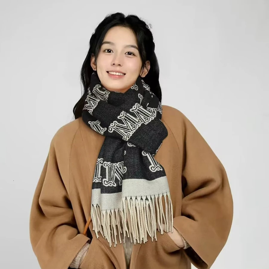 Fashion Jacquard Soft Covering Yarn Scarf Women Spring Autumn Long Shawl Wraps Winter Warm Neckerchief Double Sides 250930
