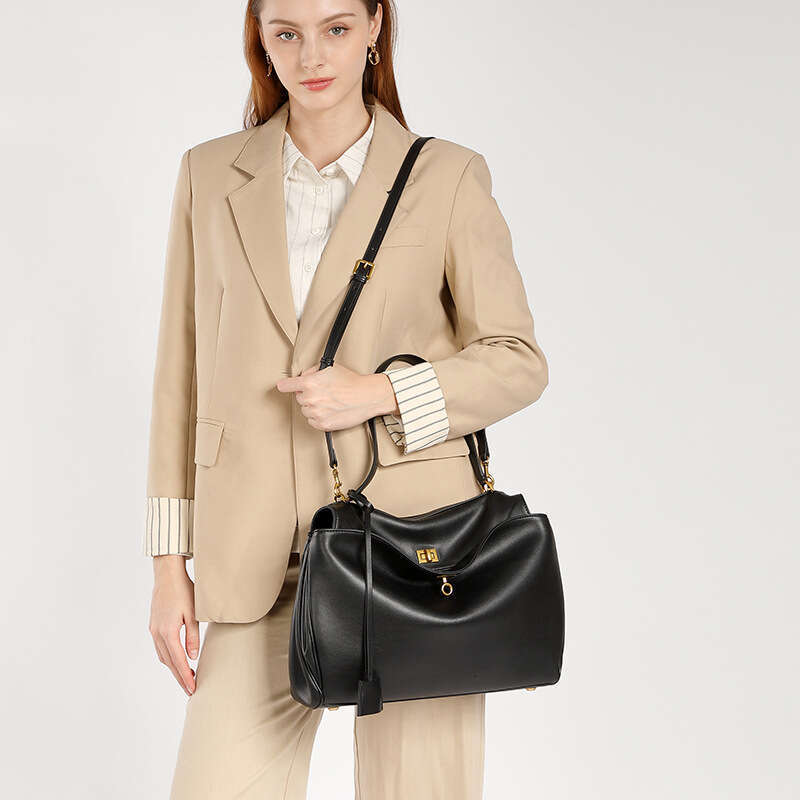 designer bag Luxury bag Underarm New Handheld Tote High-end Feel Guangzhou Large Capacity Crossbody Genuine Leather Women's Bag