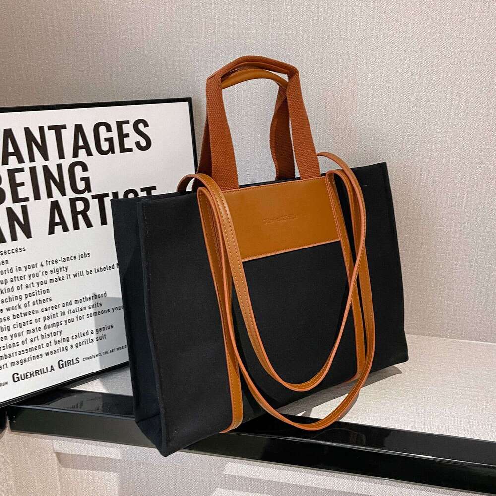 designer bag Luxury bag New Women's Shopping Korean Fashion Tote Simple Canvas Shoulder Bag for Women