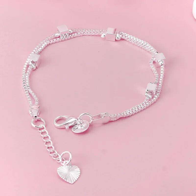 New popular Sterling Sier special Chain Bracelets for women men Party Wedding streetwear Jewelry Anniversary Gifts