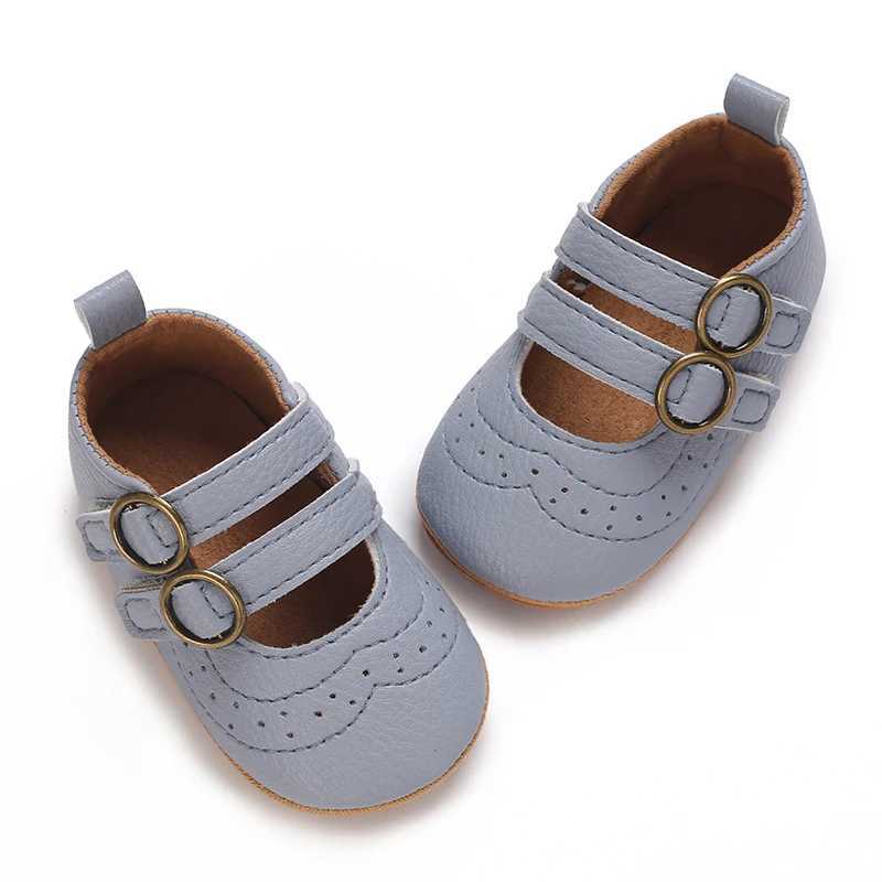 New Baby Girl Shoes Fashion Flower Flats Nonslip Newborn Toddler First Walkers Formal SandalsJ250930