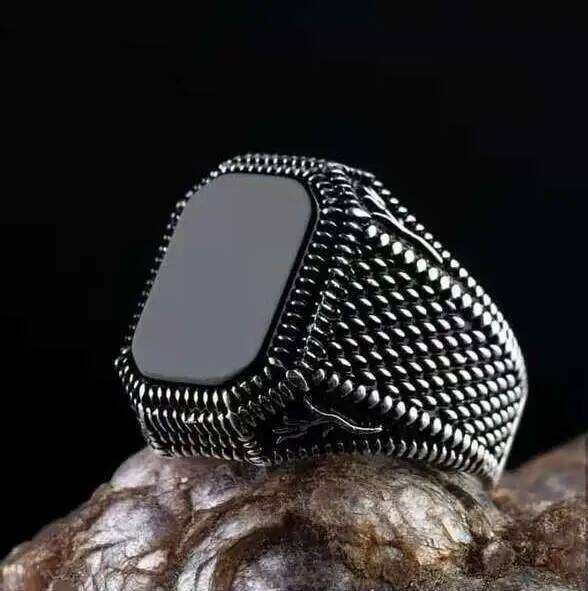 Ofertas Popular Zircon Inlaid Black Ring Cross Border For Men Red Purple Crystal Rings Wholesale Jewelry Anniversary