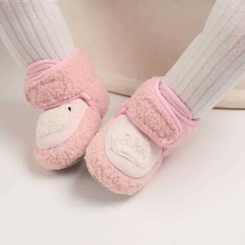 Warm Infant Toddler Crib Snow Boots Soft Comfortable Infant Girls Boys AntiSlip Socks Slipper Newborn Baby ShoesJ250930