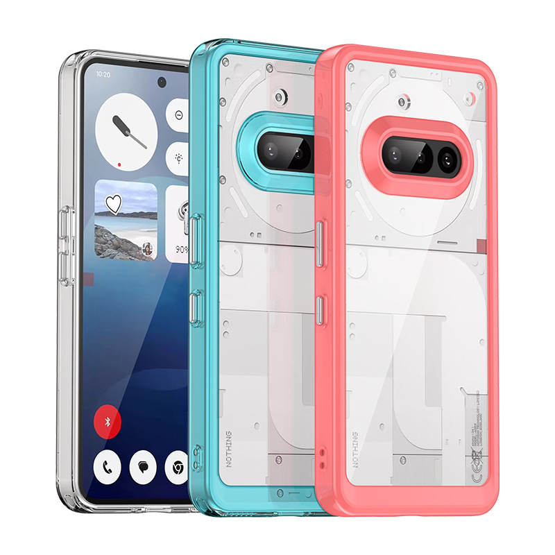 Nothing Phone 3A/Pro Compatible - Vibrant Transparent Acrylic Case Ensuring Ultimate Device Security Against Drops