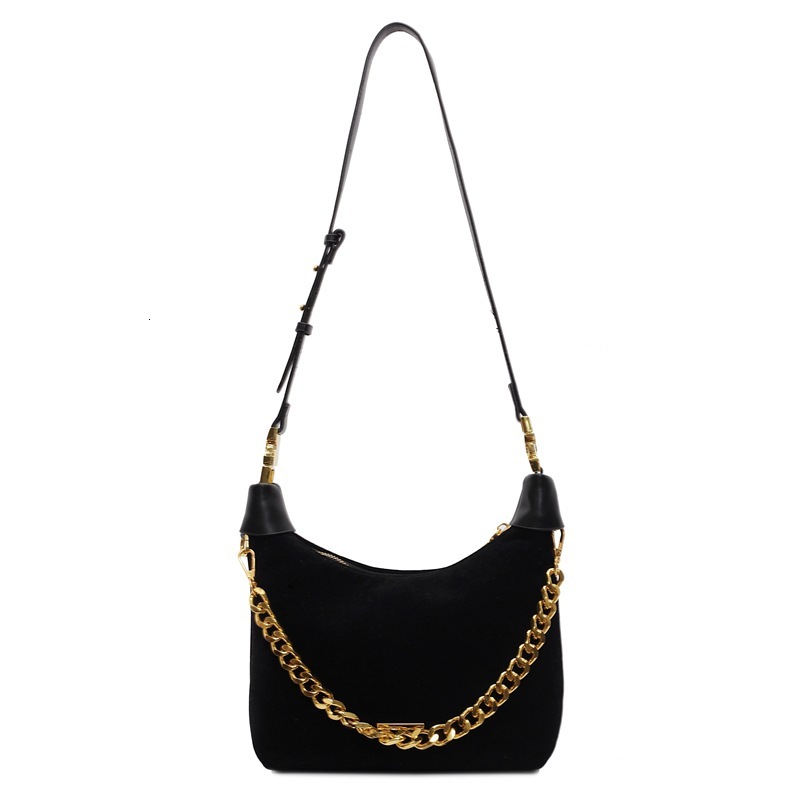 Luxury Brand Designer Bag Frosted Vintage Bag For Women, Autumn Winter 2025 New Niche Design Crossbody Bag With High-End Chain Handle Dumpling Bag