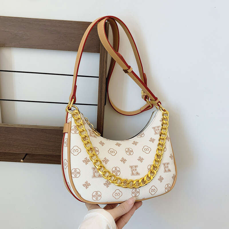 Designer Bag Crossbody Bag for Women New Style Elegant Printed Fashion Chain Bag Underarm Versatile Shoulder Casual Crossbody Bag
