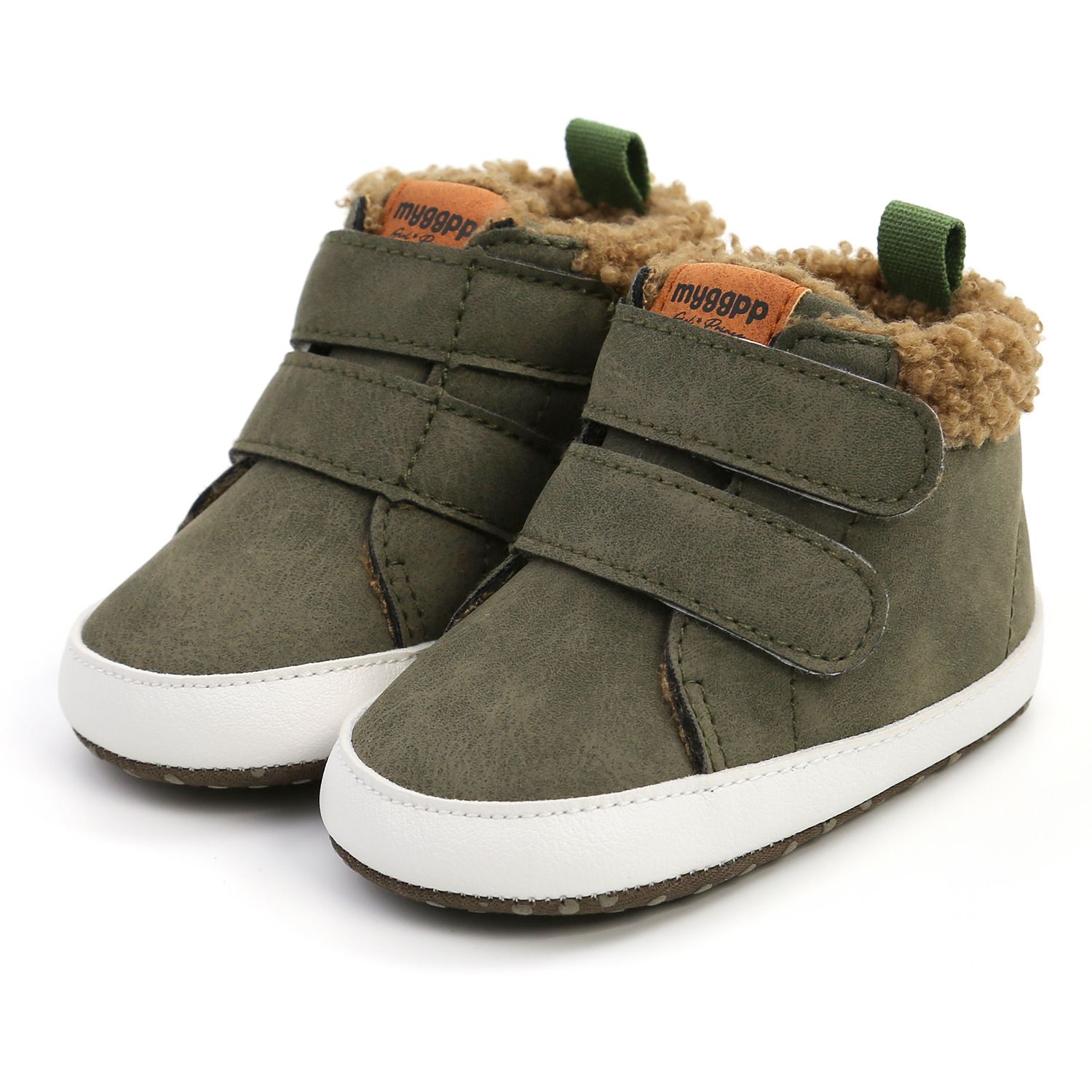 Baby Shoes Boy Girl Winter Warm Infant Snow Boots Fleece Soft Bottom Shoes Kidszworld Newborn Toddler First Walkers Sneakers 0-18 Months K0477