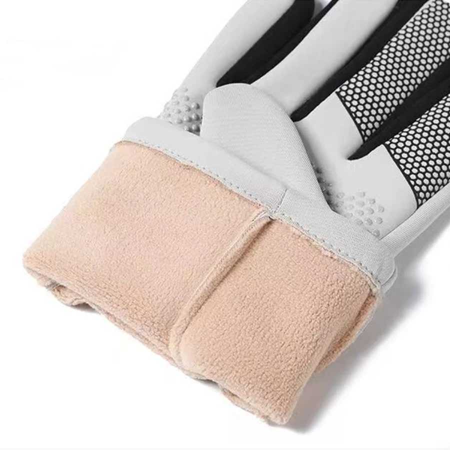 Anti slip winter cycling gloves full finger touch screen protector warm gloves anti slip reflective Z250925