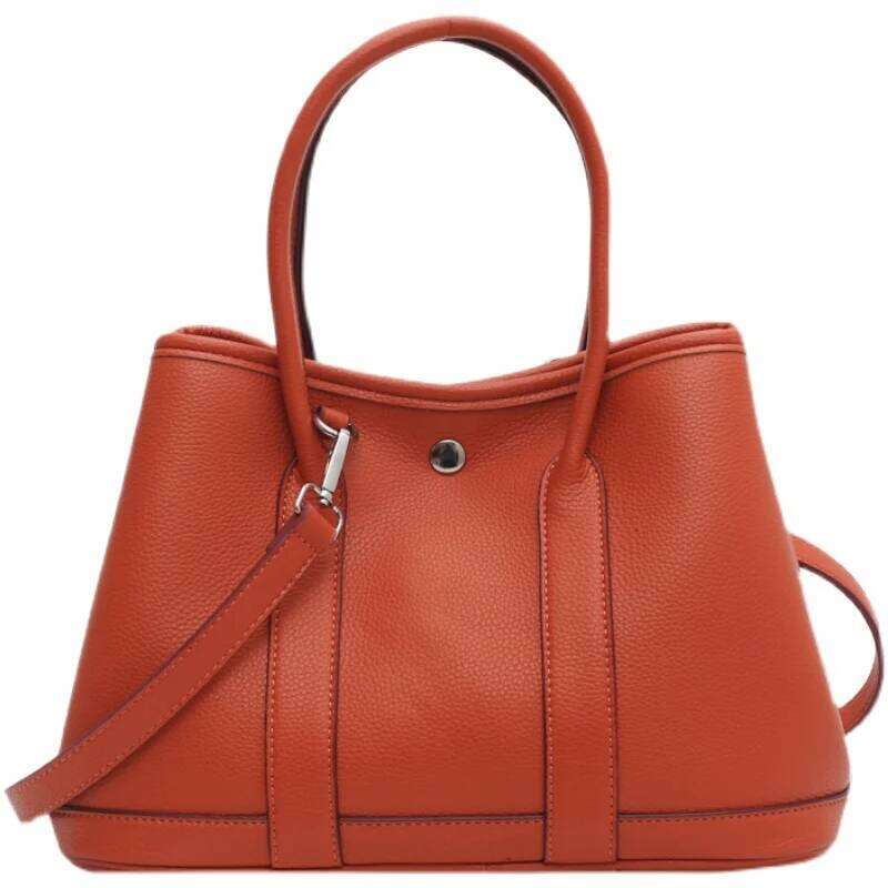 Garden Tote 30 Genuine Leather Women's Bag High-End Feeling 2024 New Trend Crossbody Handbag Briti Sle Polyes... Suotong2510 Mdng