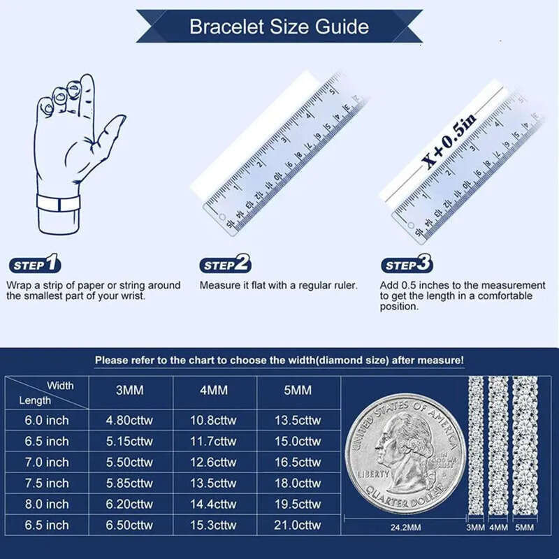 Custom Pass VVS Moissanite Rose Gold Miami Cuban Link Bracelet - Perfect for Any Ocn