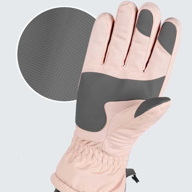 2025 New Waterproof Ski Gloves Winter Touch Screen Snow Glove Fleece Lined Warm Thermal Gloves for Snowboard Skiing Running Cycl Z250925