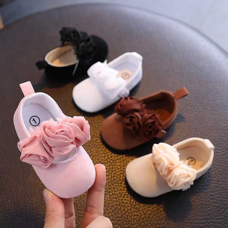 Baby Princess Shoes Flower Princess Walking Shoes Soft Soled Shoes Baby ShoesJ250930