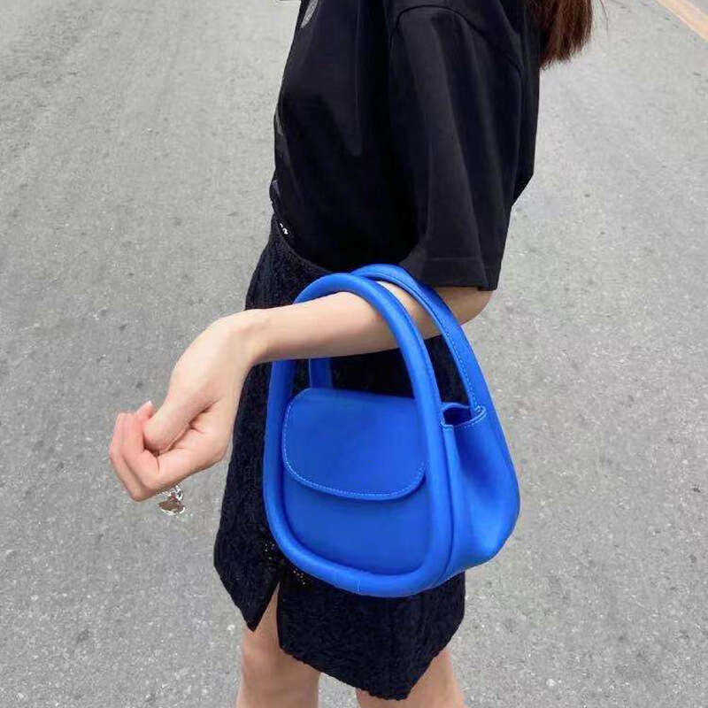 designer bag Luxury bag Korean Niche Brand Mini Soft European New Women's Macaron Single Shoulder Crossbody Bag Candy Handbag