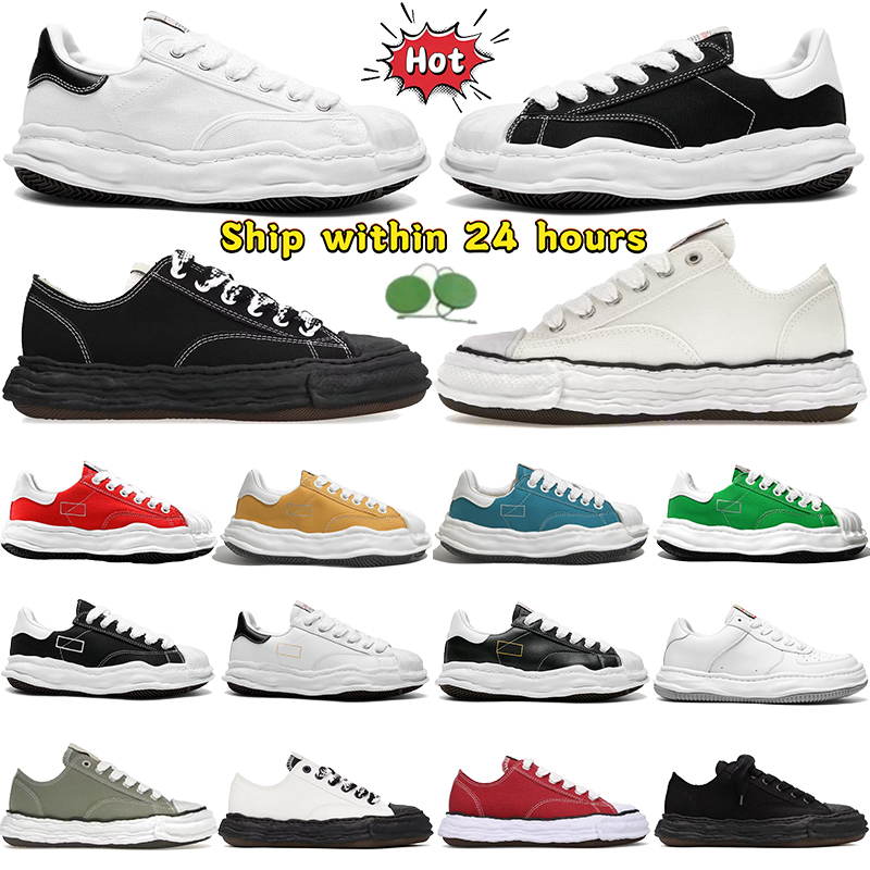 Top designer sneaker shoes maison sneakers Blakey Sole Canvas Casual Shoe Men Women Peterson 23 Sole Canvas low Trainer Triple Black Mens Womens Outdoor Trainers