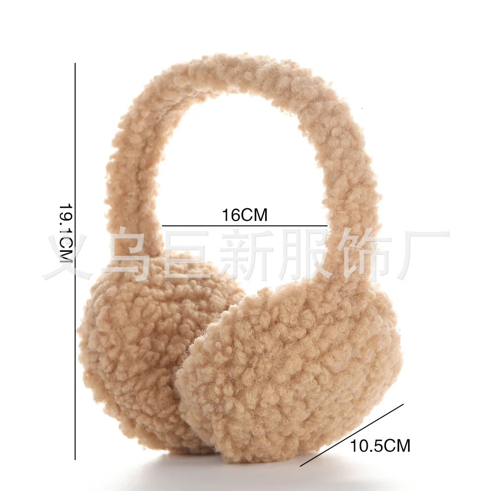 Winter Plush Ear Warm Student Solid Color Ear Cups Cute Ear Warm Simple Ear Protection Wonder Oorbescherming 4e007 250930