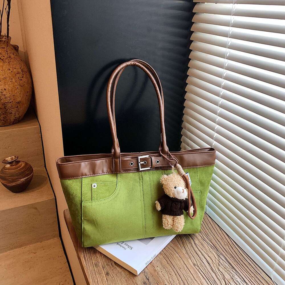 designer bag Luxury bag Minimalist Large Capacity for Women New Fashion Korean Version Tote Niche Commuter Shoulder Underarm Bag