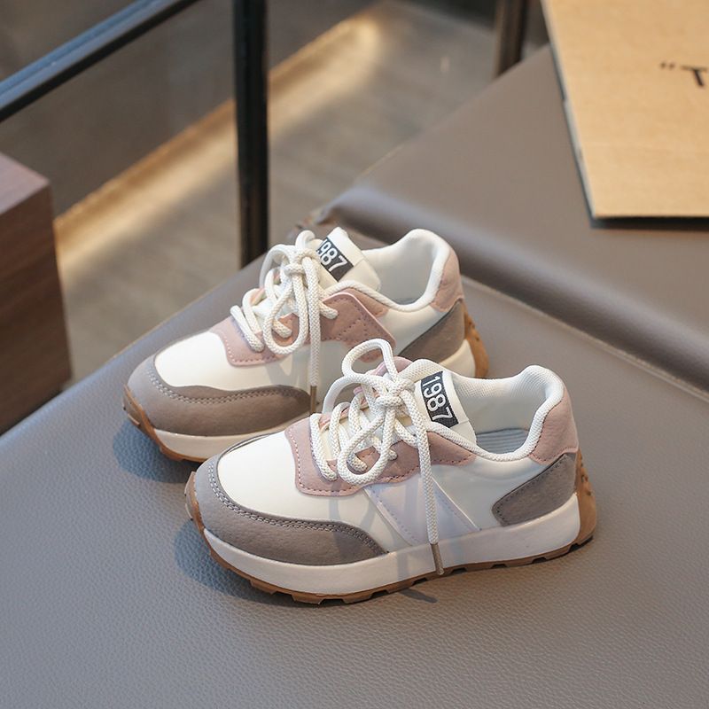 Kids Shoes 2025 New Girls Boys Comfortable Sports Shoes Children Leather Flats Kidszworld Kids Sneakers Fashion Toddler Casual Soft Shoe Size 26 - 36 