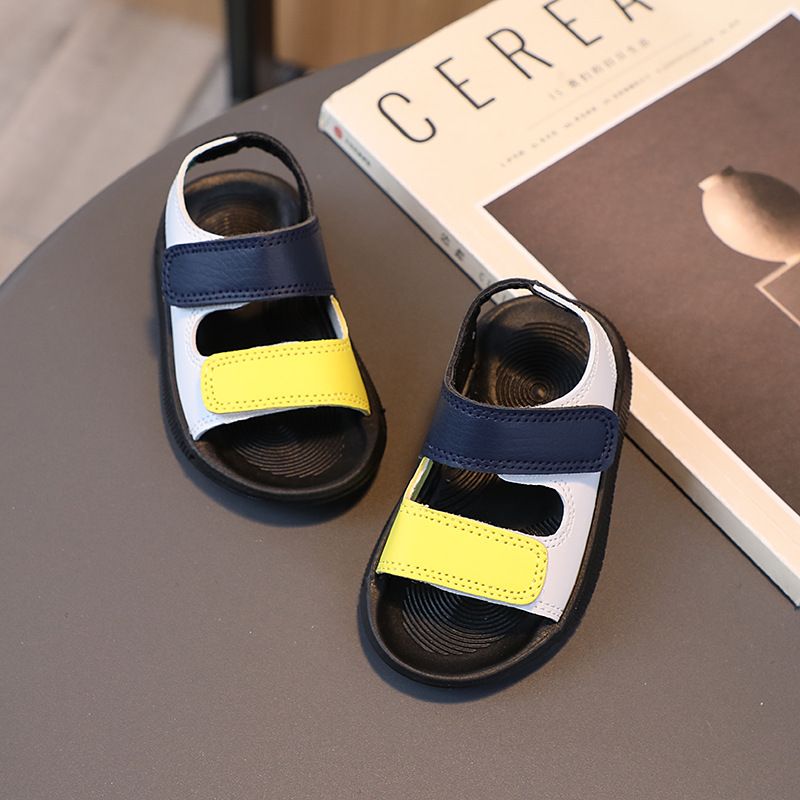 Boys Sandals Baby Shoes Children's Kids Flat Child Beach Shoes Kidszworld Sports Soft Non-slip Casual Toddler Sandals Size 21 - 30 K0705